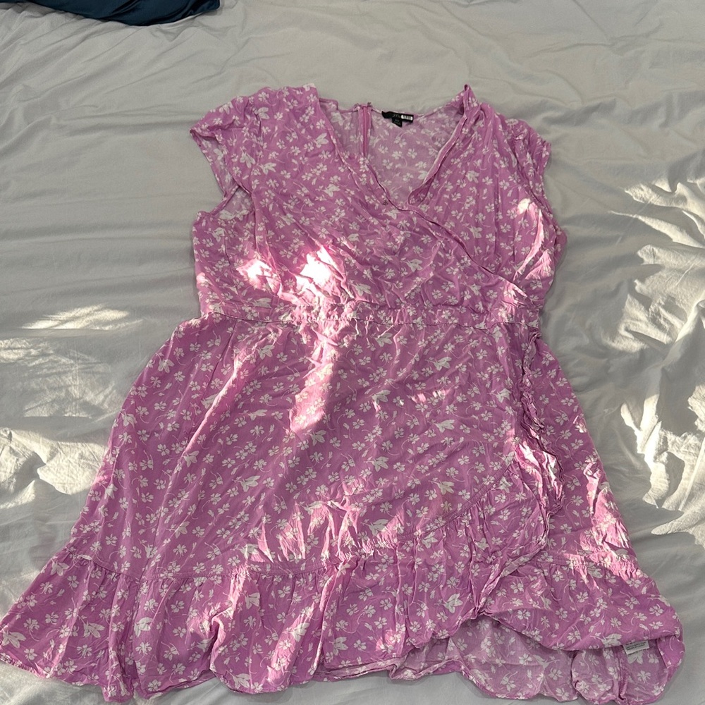 J. Crew Pink Floral Dress